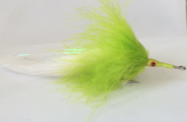 Tarpon Bunny White Chartreuse