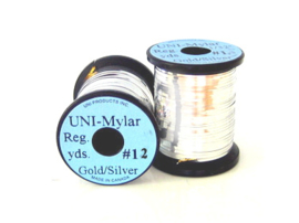 UNI Mylar Tinsel Gold-Silver #12 medium