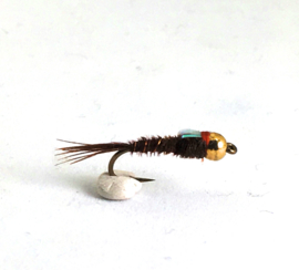Tungsten Pheasant Tail Flashback Nymph #14