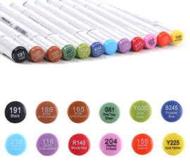 Fine Color Waterproof Markers