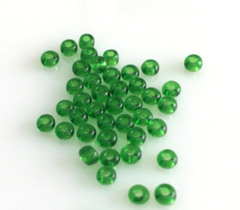Glass Beads Green 2.6mm