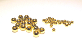 Tungsten Beads Gold (10pcs)