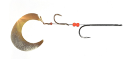 Curly Baitfish Tails Gold (Large)