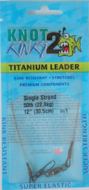 Knot to Kinky Titanium Leader