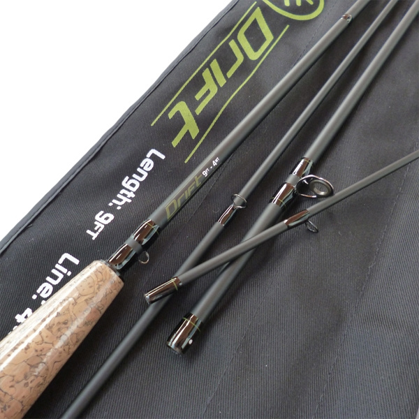 Wychwood Drift Xl Fly Rod 10Ft 6In #3/4 4Piece Fly Fishing Rod For