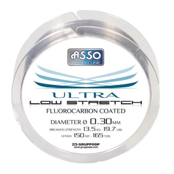 Asso fluorocarbon coated tippet 50m