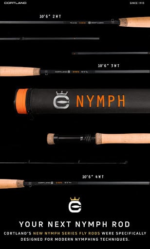 Cortland Nymph Series Fly Rods (NEW 2020), Fly Rod, Flyrods