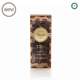 Mini chocoladereep puur 75%  - vegan