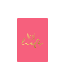 Giftcard, diverse teksten