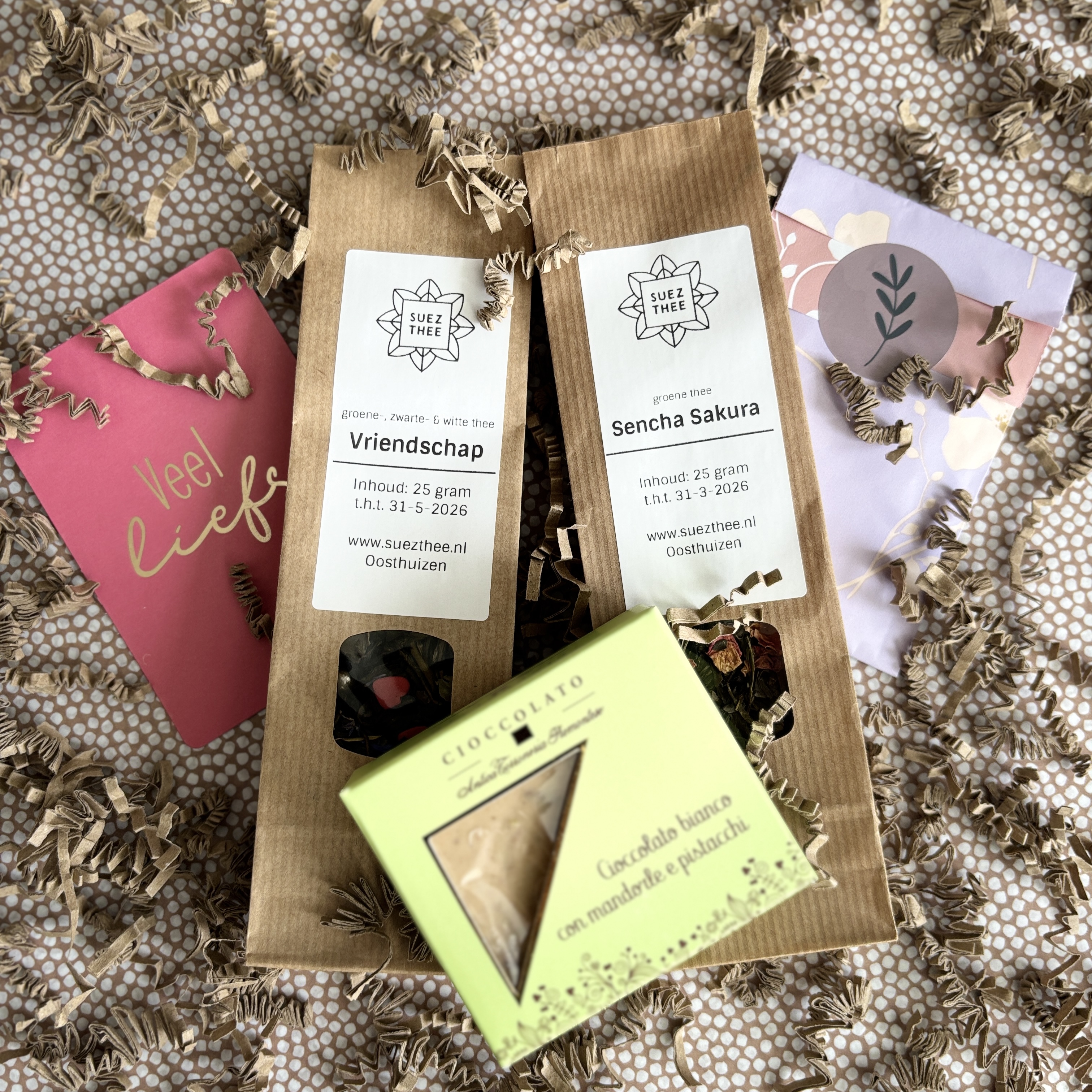 Brievenbus cadeaupakket – Vriendschap