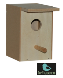 Nestkast tropen middel met invlieggat (DxBXH) 10.8x10.5x15cm