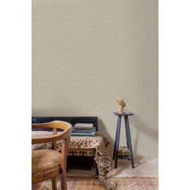 Streepmotief Behang BA1004 taupe