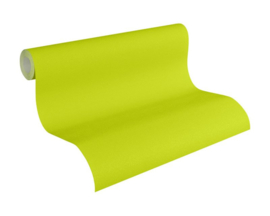 Limegroen behang vlies xx54