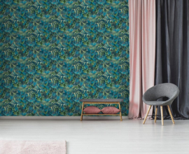 Dutch Wallcoverings Jungle Fever behang Paradise Flower JF2302