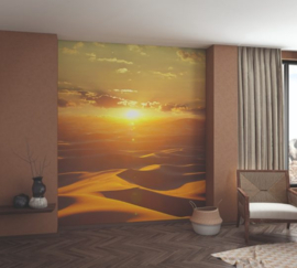 Fotobehang zonsondergang woestijn – Golden Sands 32545 Dune, fotobehang