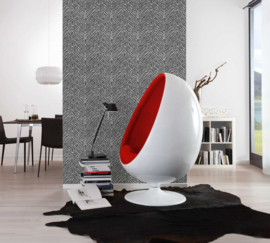 Zebraprint behang 37120-1