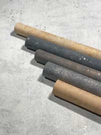 Behang met metallic betonstuc look 34268