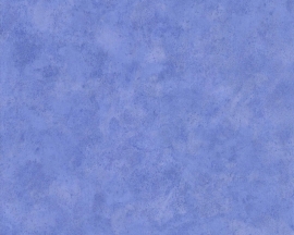 Behangpapier Uni Blauw 7584-84