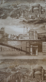 Istanbul behang steden gebouwen huizen brug