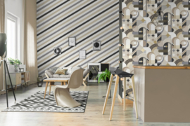 Dutch Wallcoverings Pop behang Retro M47407