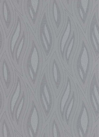 retro behang zilver glitter golven vinyl erismann 9743-10