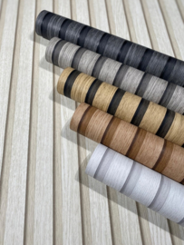 Behang met houten lamellen 33959 Botanica