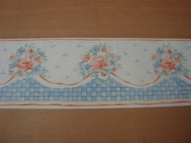 behang randen blauw rood 47