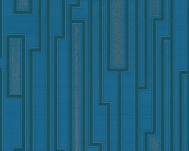 retro Behang Glitter 3329-36