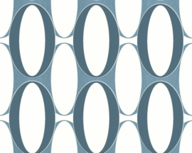 AS Creation Sunny Side 2151-30 blauw wit behang