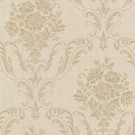 Behang Dutch Wallcoverings Avalon ornament beige/goud 21446