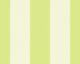 groen strepen behang 30378-4