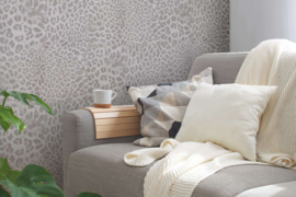 Behangpapier luipaardprint Panter patchwork 38523-5