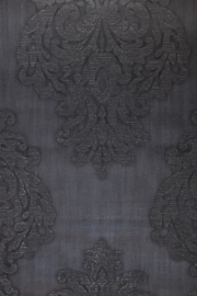 barok behang glitter zwart vlies