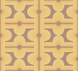 Retro chic behang as creation 39533-4