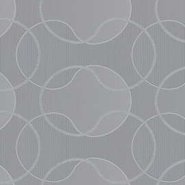 Grafisch behang grijs glitter 95342-1