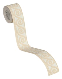 KLASSIEKE BEHANGRAND | Zelfklevend beige wit - A.S. Création Only Borders 11