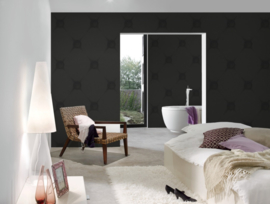 Modern behangpapier zwart 943983
