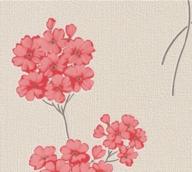 ROSE BLOEMEN BEHANG 599008