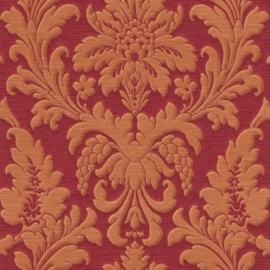 Rood goud barok behang 513677
