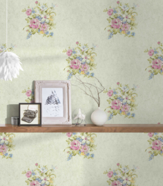 Bloemen behang 34225-5