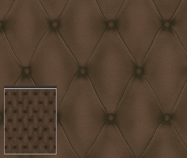 3D Lederlook behangpapier 576214