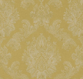 Palace Damask Mustard Gold behang 516814