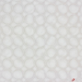 Rasch behang Sky Lounge 728903 beige grijze cirkels retro