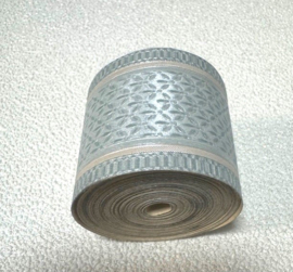 Smal rand klassiek groen trendy beige streepje