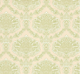 Noordwand 320-12 Vintage behang barok groen