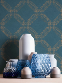 retro behang 3d pop style 37477-3