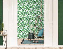Tropische bladeren vlies behang Botanical Palmbladeren 219350