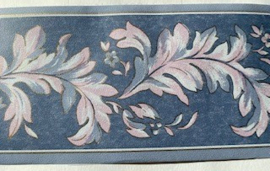 behangrand blauw xx0001