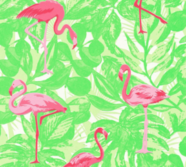 Flamingo behang 35980-2