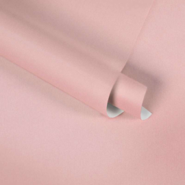 pastel roze behang mat | glad vlies 38316-7